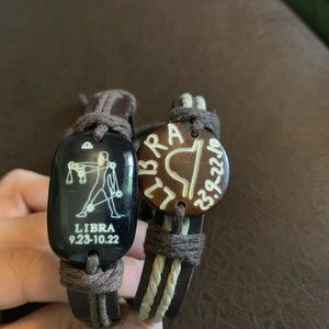Libra Zodiac Bracelets Set